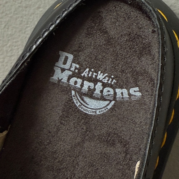 DR. Martens Laketen Atlas Slingback Platform Mules $150 Black Worn Once 31525001 - Picture 12 of 15